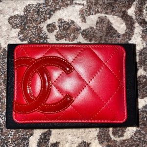 Chanel cardholder wallet